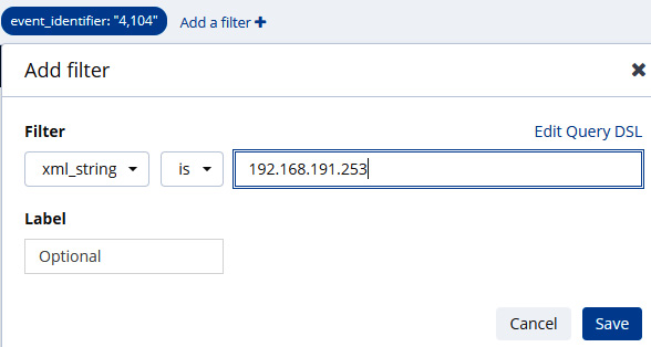 Figure 12.26 – Filter on IP address
