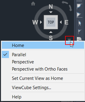 Figure 1.44 – ViewCube settings
