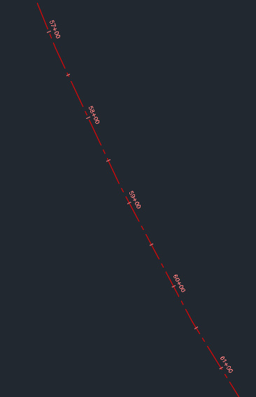 Figure 7.8 – ALG – Existing York Hwy – FromSurveyPoints
