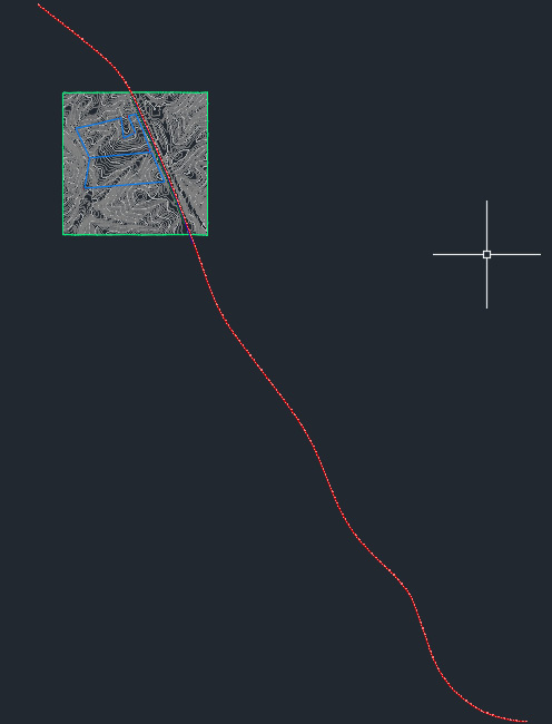 Figure 7.10 – Survey Model zoomed at extents
