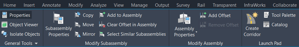 Figure 10.5 – The Assembly Contextual ribbon
