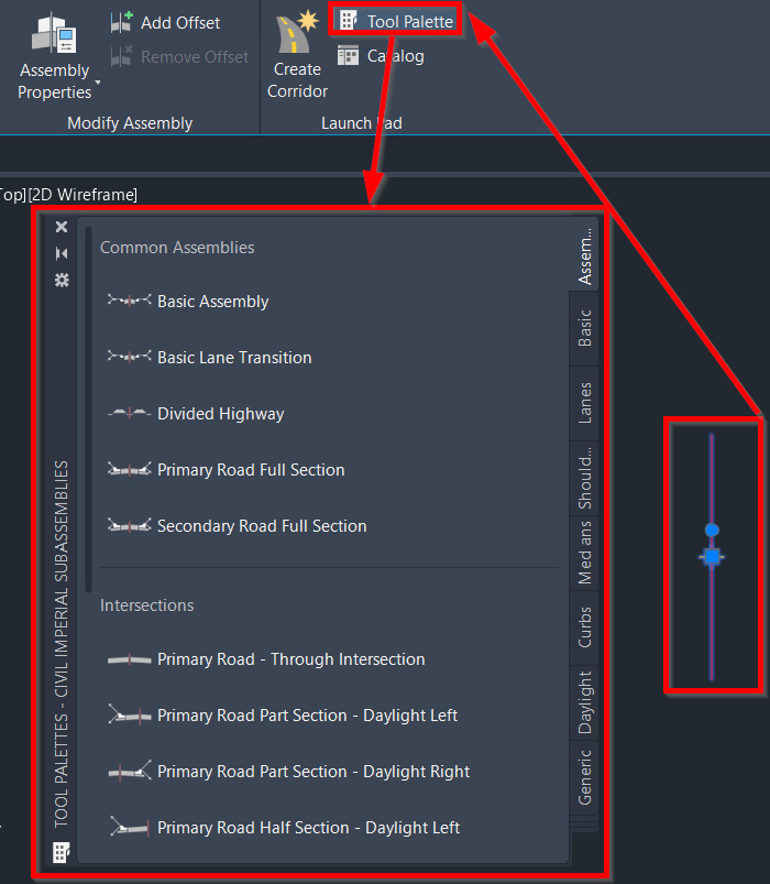 Figure 10.6 – Subassembly Tool Palette
