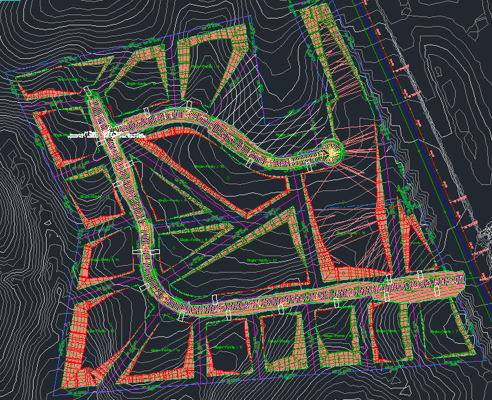 Figure 11.4 – Driveway locations added to the model
