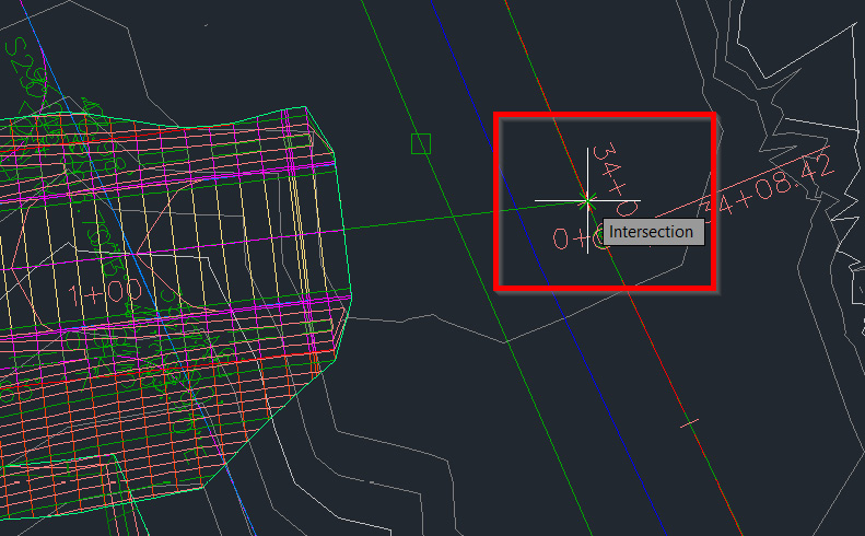 Figure 11.17 – Intersection design location
