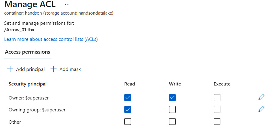 Figure 18.10 – Configuring access to a file
