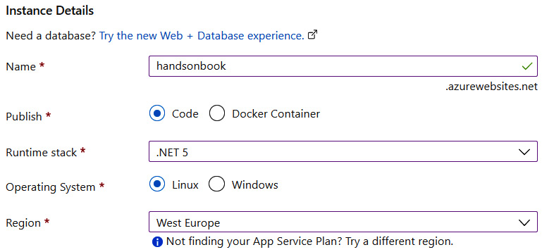 Figure 1.4 – Instance details section
