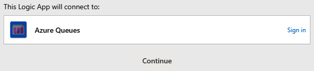 Figure 9.6 – Connecting to Azure Storage
