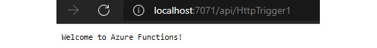 Figure 7.11 – Working with the Azure Functions endpoint
