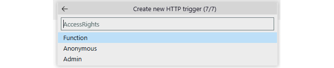 Figure 7.8 – Selecting the authorization method 
