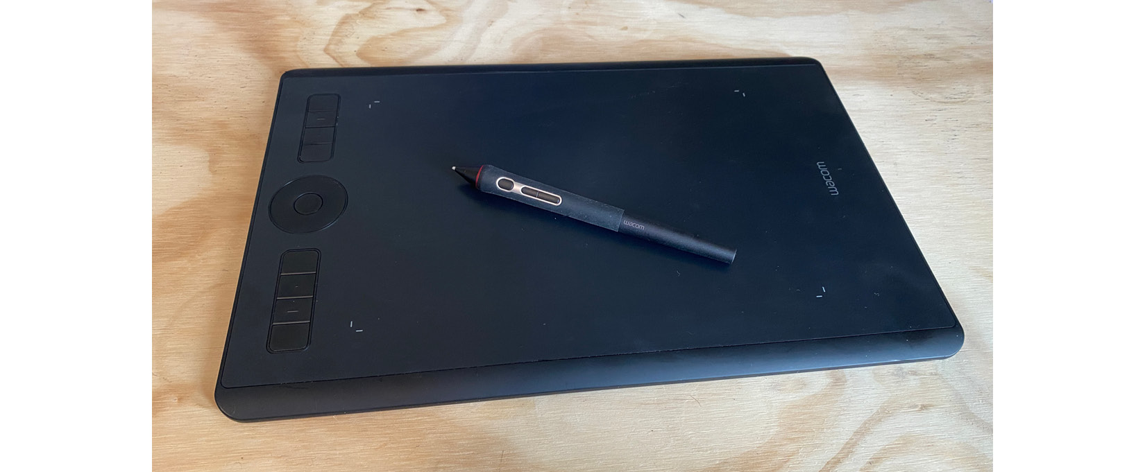 Figure 10.13 – My Wacom Intuos Pro with Pro Pan 3D
