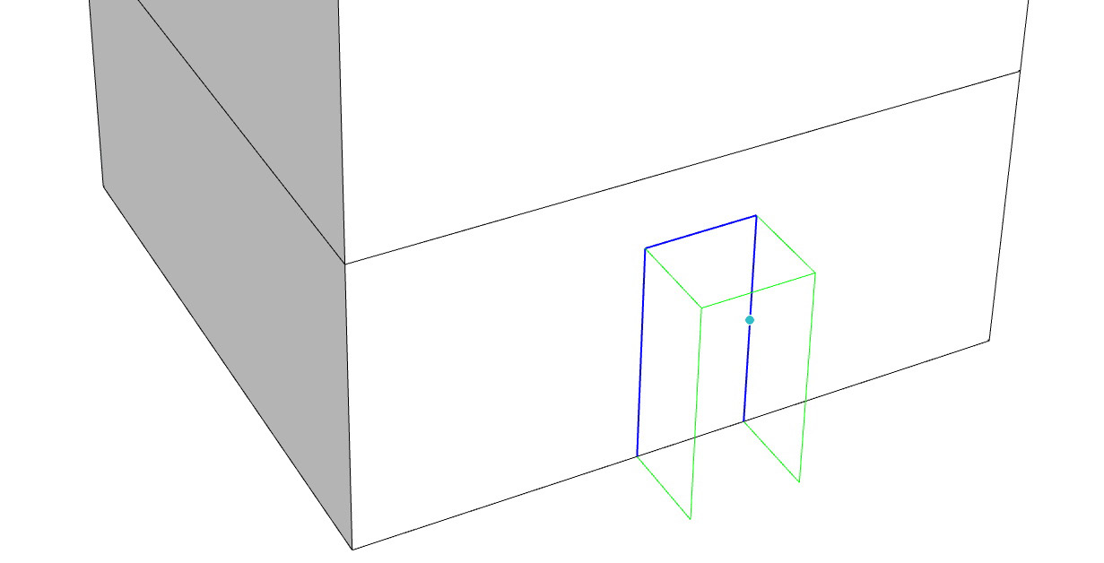 Figure 13.28 – Three preselected edges being pulled together
