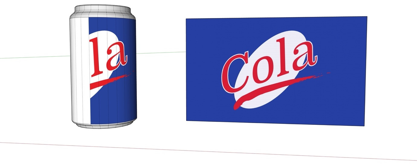 Figure 5.28 – Half of the can wrapped in the material
