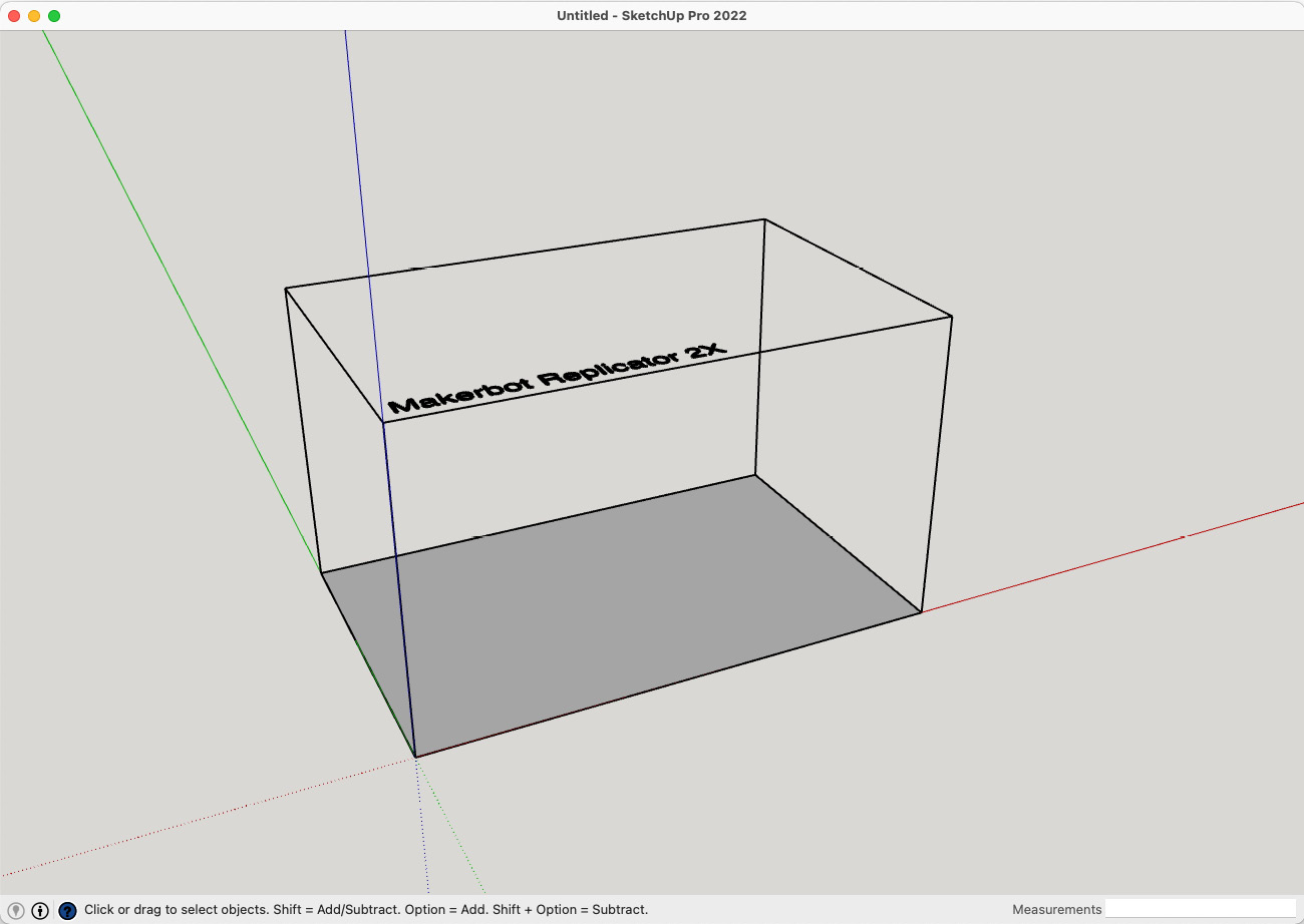 Figure 9.15 – 3D Printing template
