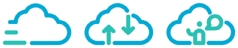 Figure 3.4 – A few examples of the finished icons to show the visual rules in action