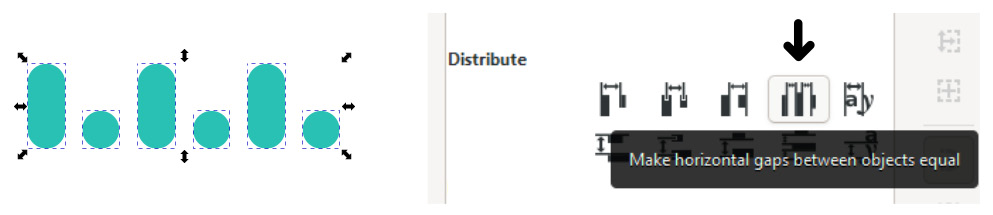 Figure 3.15 – Distributing the selected zeros and ones evenly