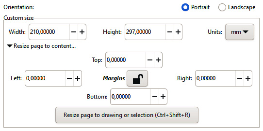 Figure 1.12 – Resizing the page to the group you’ve selected
