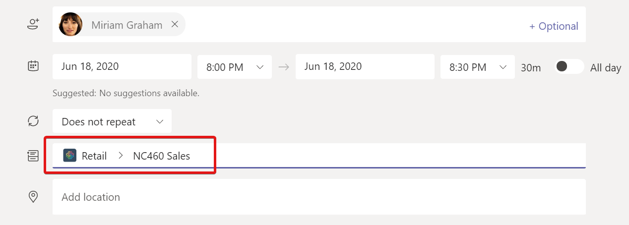 Figure 8.44: Channel Meeting