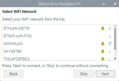 Figure 1.30 – Connecting to a Wi-Fi network 
