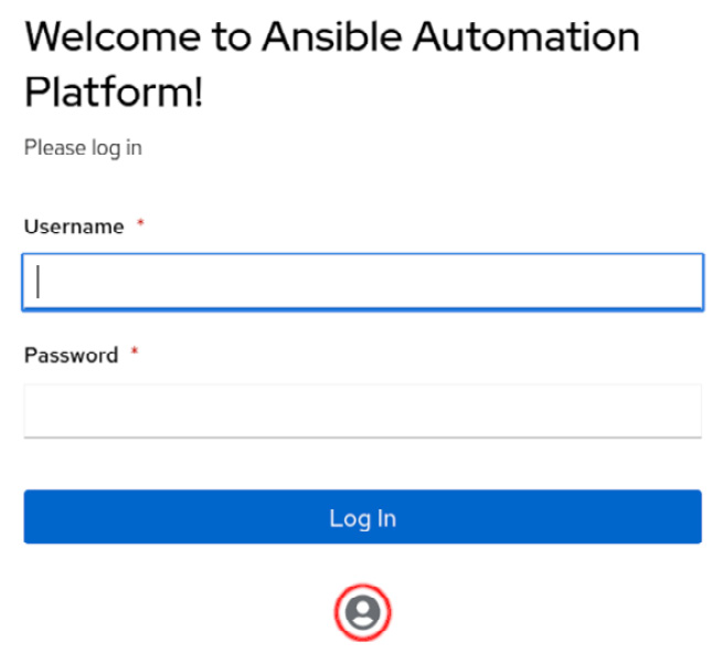 Figure 4.11 – Automation controller SSO button 
