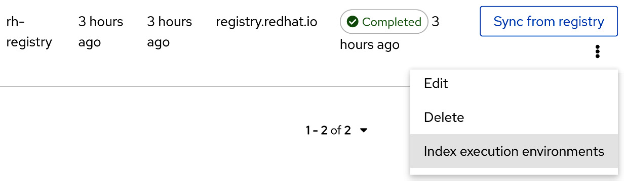 Figure 9.3 – Automation hub remote registry
