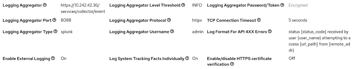 Figure 13.3 – Automation controller logging settings
