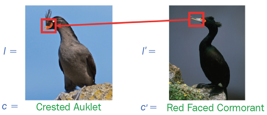 Figure 2.16 – A counterfactual example-based explanation for images
