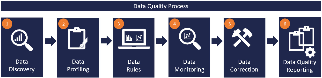  Figure 5.5 – The data quality process