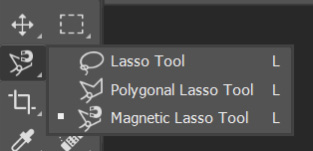 Figure 3.44: Pressing L allows you to cycle through a variety of useful selection tools
