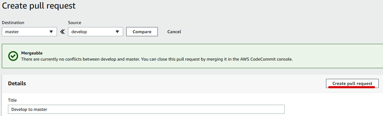 Figure 1.70 – Merging PR
