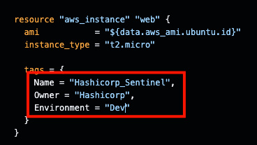 Figure 2.33 – Adding new tags to the ec2-instance.tf file
