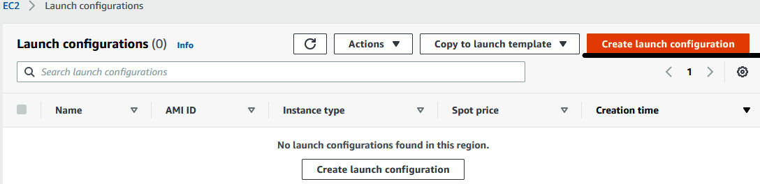 Figure 6.2 – Creating a launch configuration
