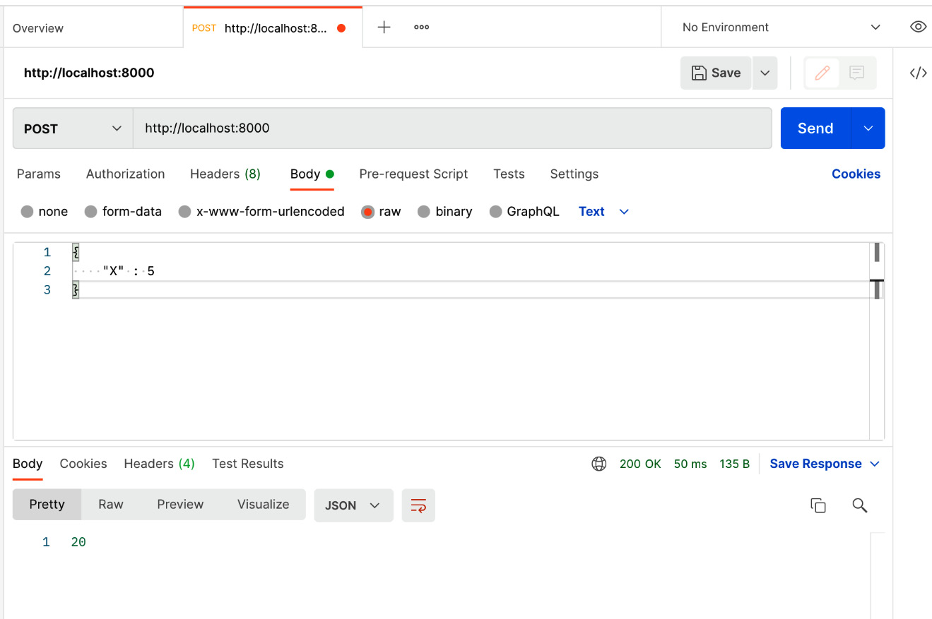 Figure 13.3 – Example of making HTTP calls to a deployment with model composition