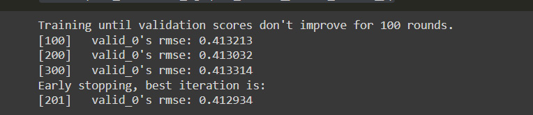 Figure 10.16: RMSE values for the revenue per user
