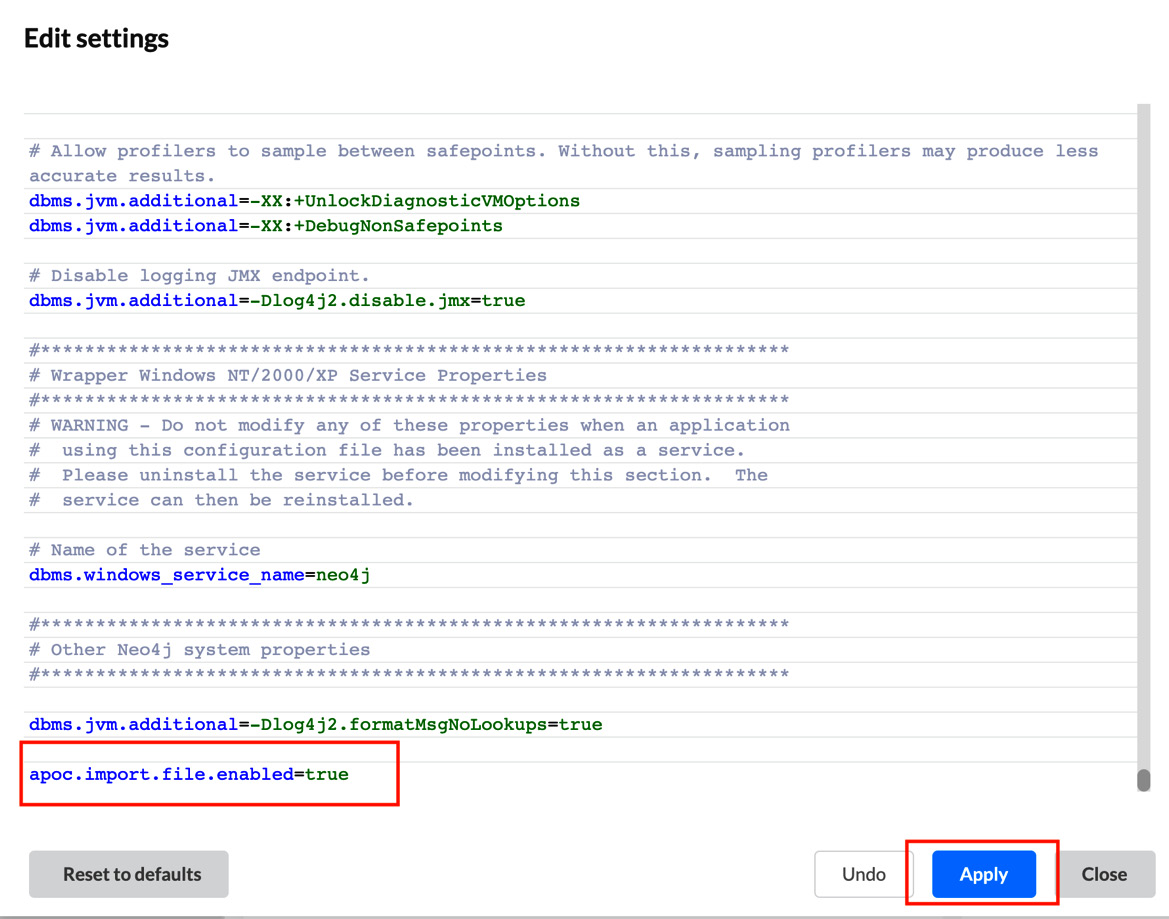 Figure 10.5 – Updating the configuration
