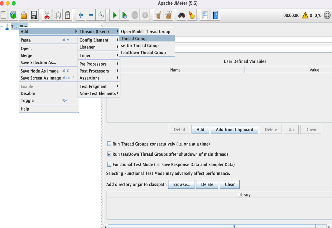 Figure 8.4 – New thread group