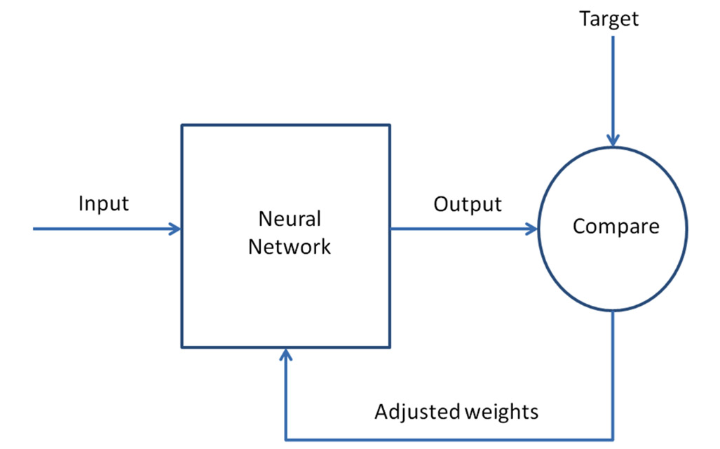 Figure 10.6: The weight adjustment procedure
