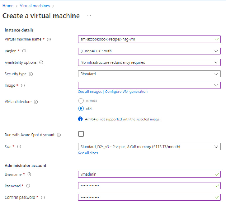 Figure 2.4 – Create a virtual machine