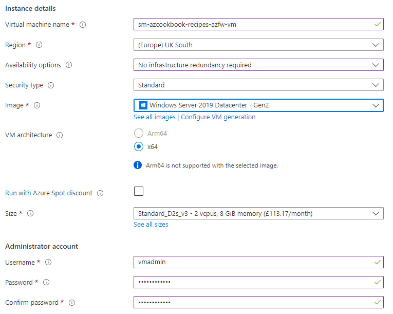 Figure 2.31 – Virtual machine settings