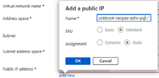 Figure 2.46 – Add a public IP