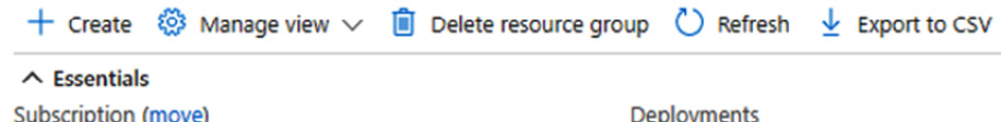 Figure 4.14 – Delete resource group