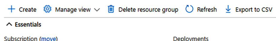 Figure 6.39 – Delete resource group