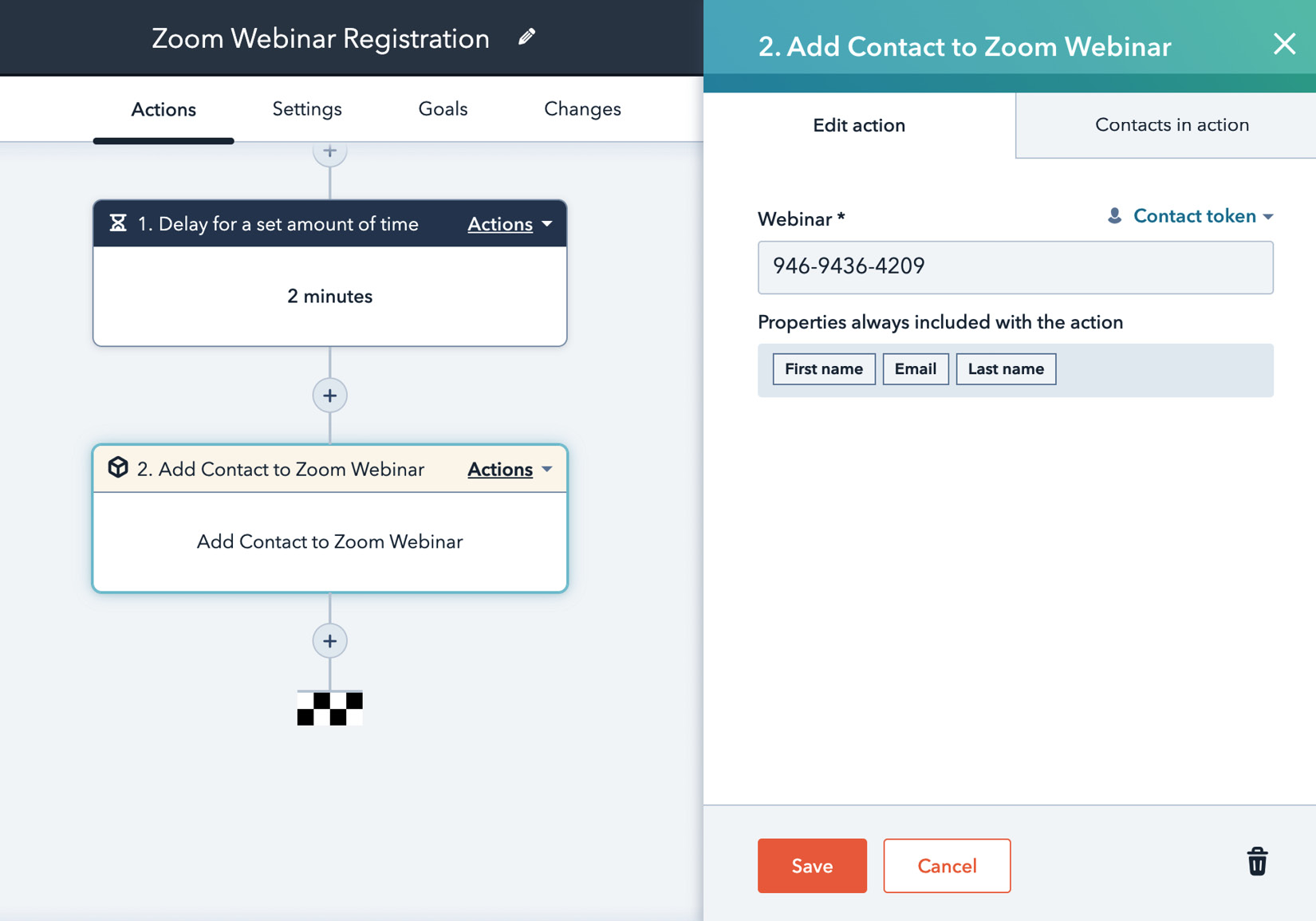 Figure 9.54 – Zoom webinar registration
