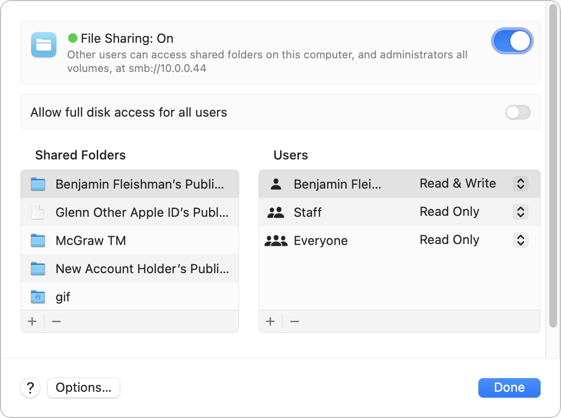 Figure 37: The macOS system since Big Sur is really a snapshot of the actual volume, making it double secret read-only status.