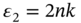 epsilon 2 equals 2 italic n k