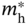 m Subscript normal h Superscript asterisk