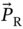 ModifyingAbove upper P With right-arrow Subscript normal upper R