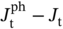 upper J Subscript normal t Superscript p h Baseline minus upper J Subscript normal t