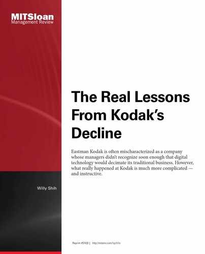The Real Lessons From Kodak's Decline 