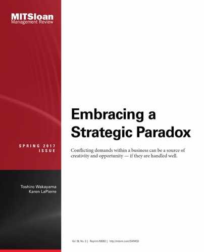 Embracing a Strategic Paradox 