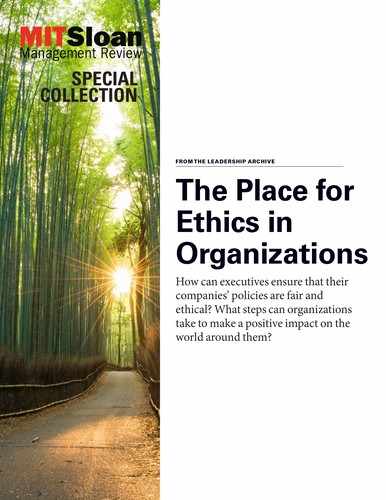 The Place for Ethics in Organizations 